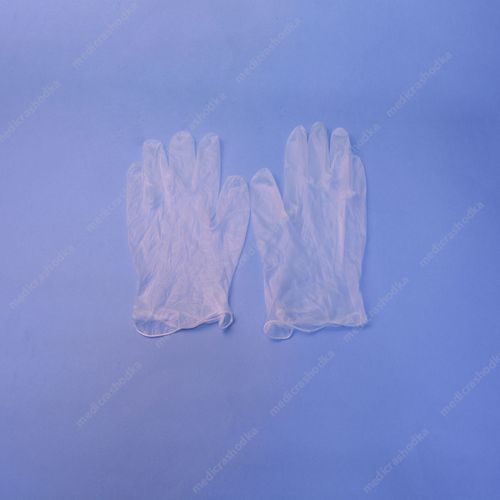 Виниловые одноразовые неопудренные перчатки